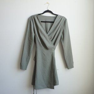 Army Green Crossbody Dress